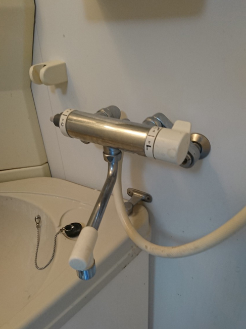 東京都中央区]浴室のサーモスタット水栓の交換作業 | RC-works staff blog