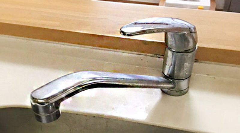 [東京都日野市]台所のシングルレバー水栓の水漏れ修理